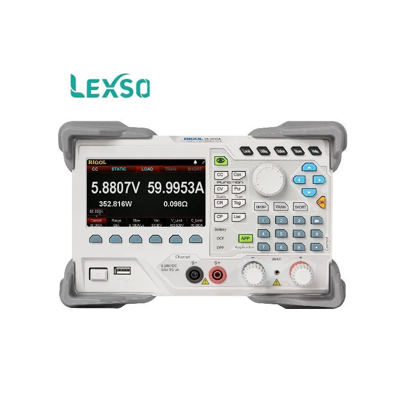 Rigol DL3031A Advanced Programmable DC Electronic Load 350W, 150V/60A, High-Speed Dynamic Testing lexso