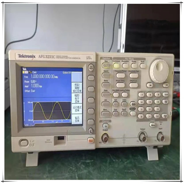 Used Tektronix AFG3251C Arbitrary Function Generator Single Channel 240M Signal Source
