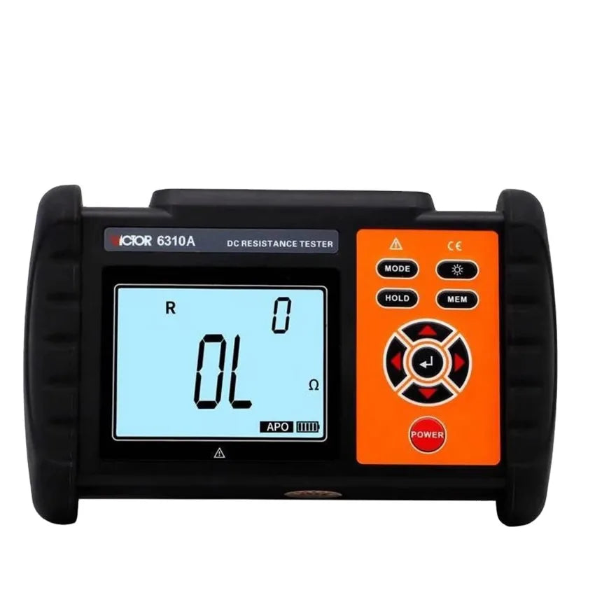 VICTOR 6310A DC Low Resistance Tester DC Micro Ohmmeter Resistance Tester Contact Resistance test LS   ytdi