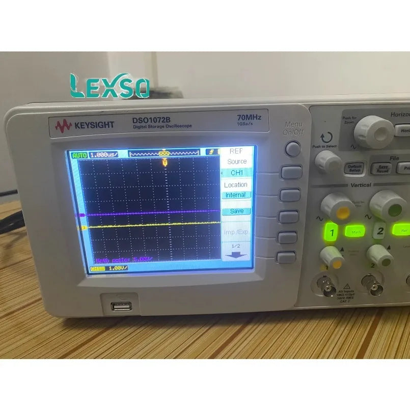 1PC Used Agilent/Keysight Used DSO1072B Oscilloscope 2-Channel 70 MHz for Test Instrument    lexso