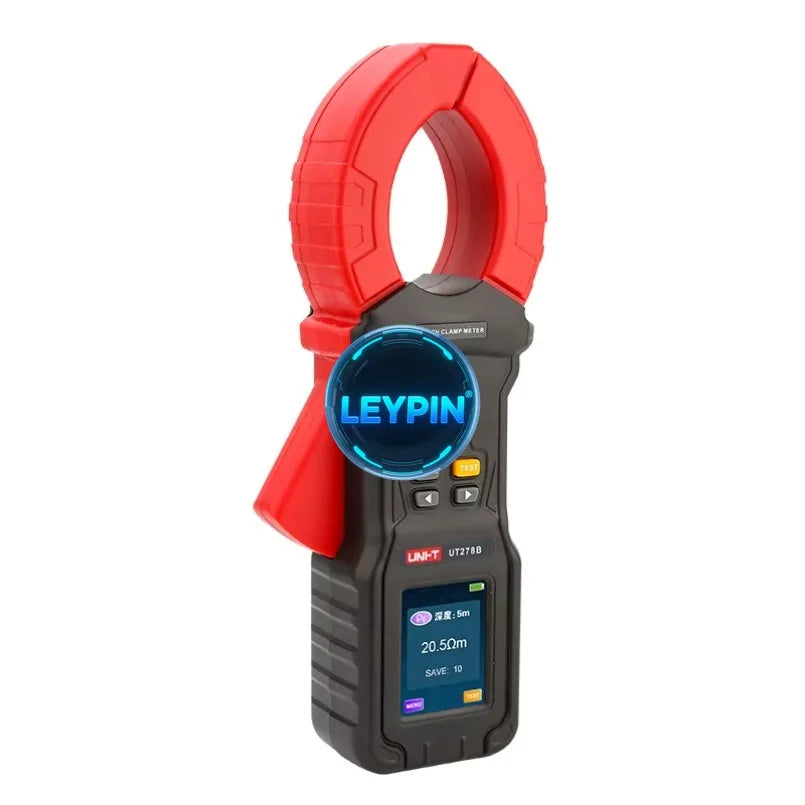 UNI-T UT278B Ground Pile Clamp Earth Resistance Tester UT278C/UT278D with Alarm Functions     ytdi
