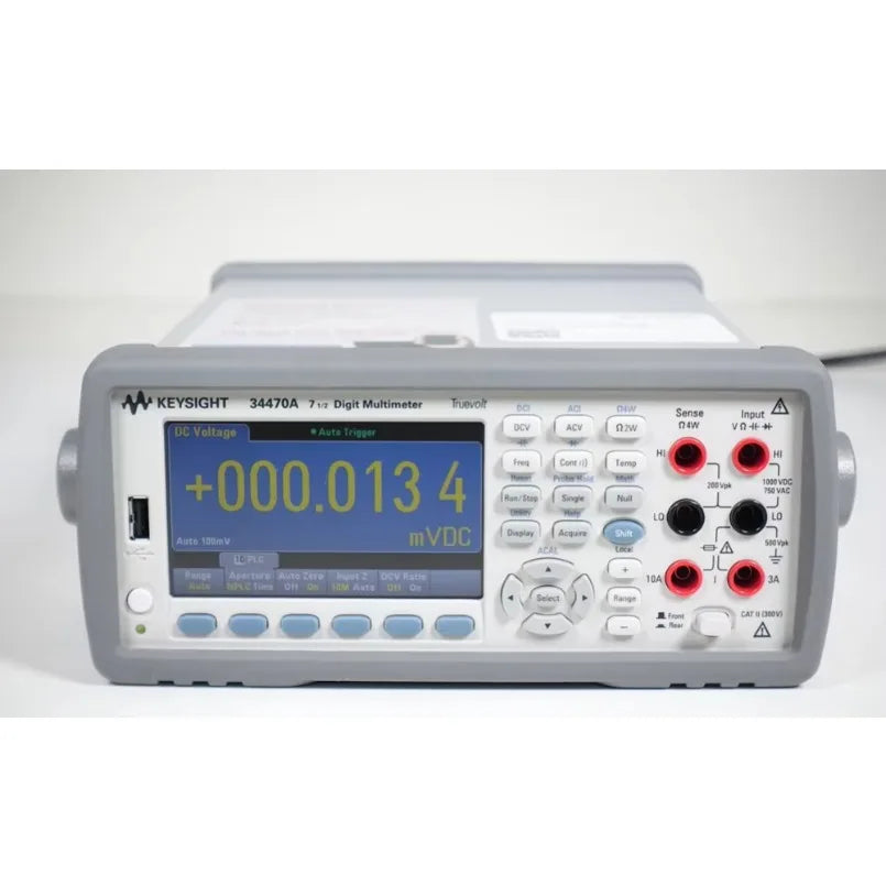 Keysight Used 34470A Digital Multimeter, 7 1/2 Digit Truevolt DMM (Agilent) Price Negotiable     lexso