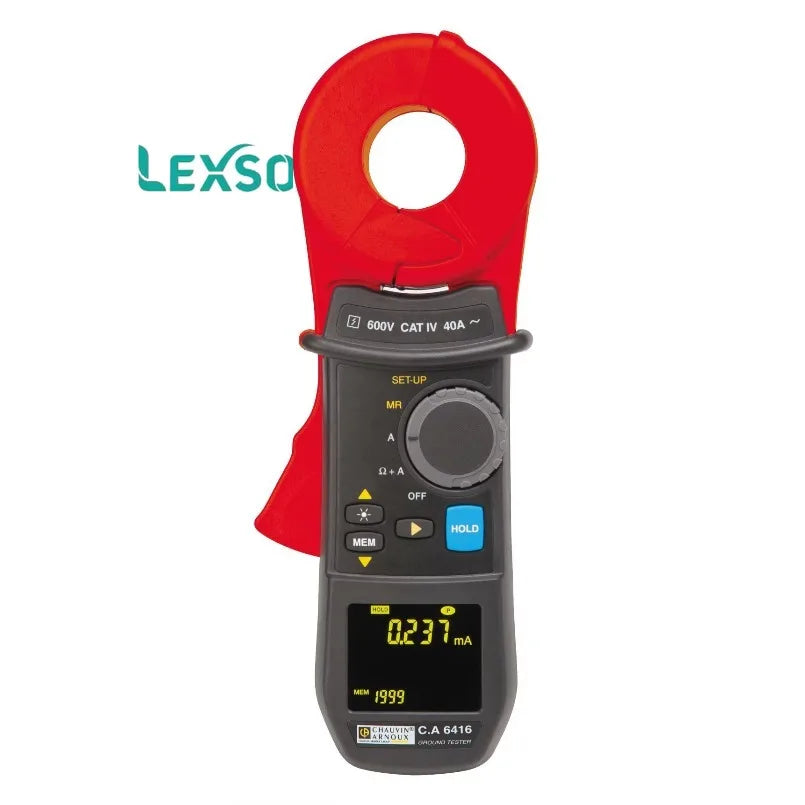 Chauvin Arnoux Ca6416 Clamp-on Ground Resistance Tester   lexso