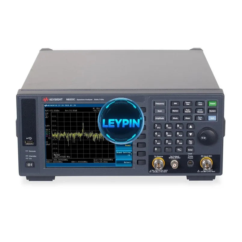 Keysight N9322C Basic Spectrum Analyzer (BSA) Frequency 9 kHz 7 GHz DANL 1GHz -152 DBmW  ytdi