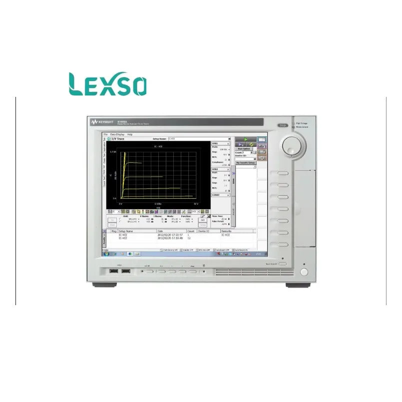 Keysight B1505A Power Device Analyzer/Curve Tracer power device evaluation from sub-pA to 10kV&1500A   lexso