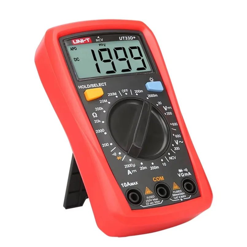 UNI-T UT33D+ 1999 Multimeter Laboratory Multi-Kinetic Energy Inductance Meter Handheld Convenient to Carry High Precision lexso