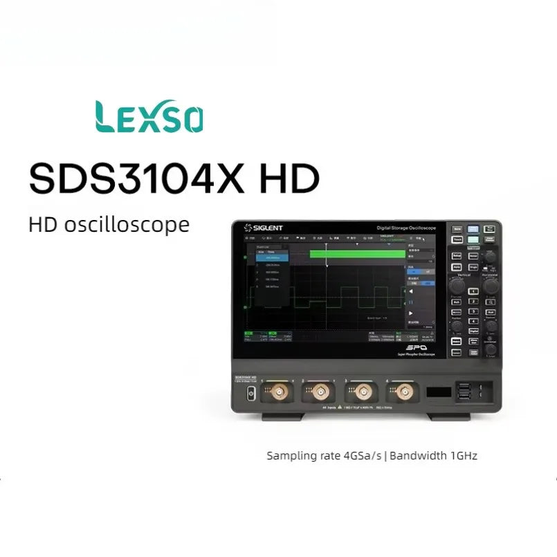 Siglent SDS 3034/3054/3104X Hd High-definition Digital Oscilloscope With 4g Sampling Rate And 12-bit Resolution  lexso