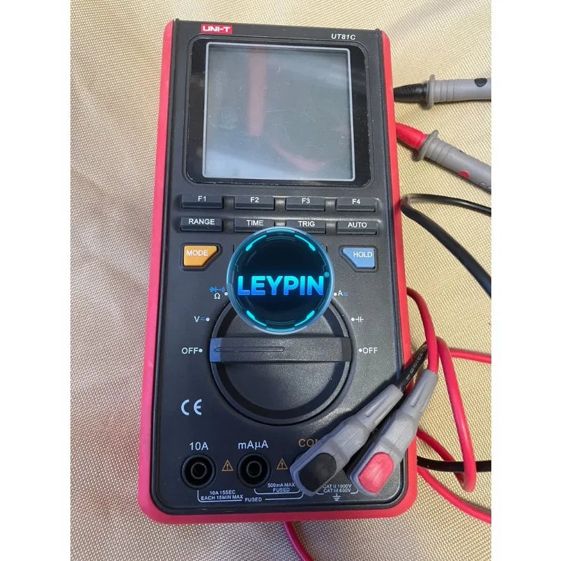 UNI-T UT-81C LCD Backlight 16MHz 80MSs Real-Time Sample Rate USB Interface Scope DMM Oscillographic Type  lexso