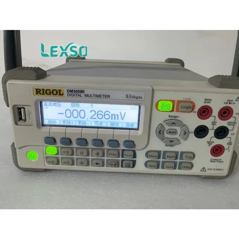 1PC Used Rigol DM3058E Digital Multimeter - Precision Measurement in Good Second-hand Condition   ytdi  ytdi