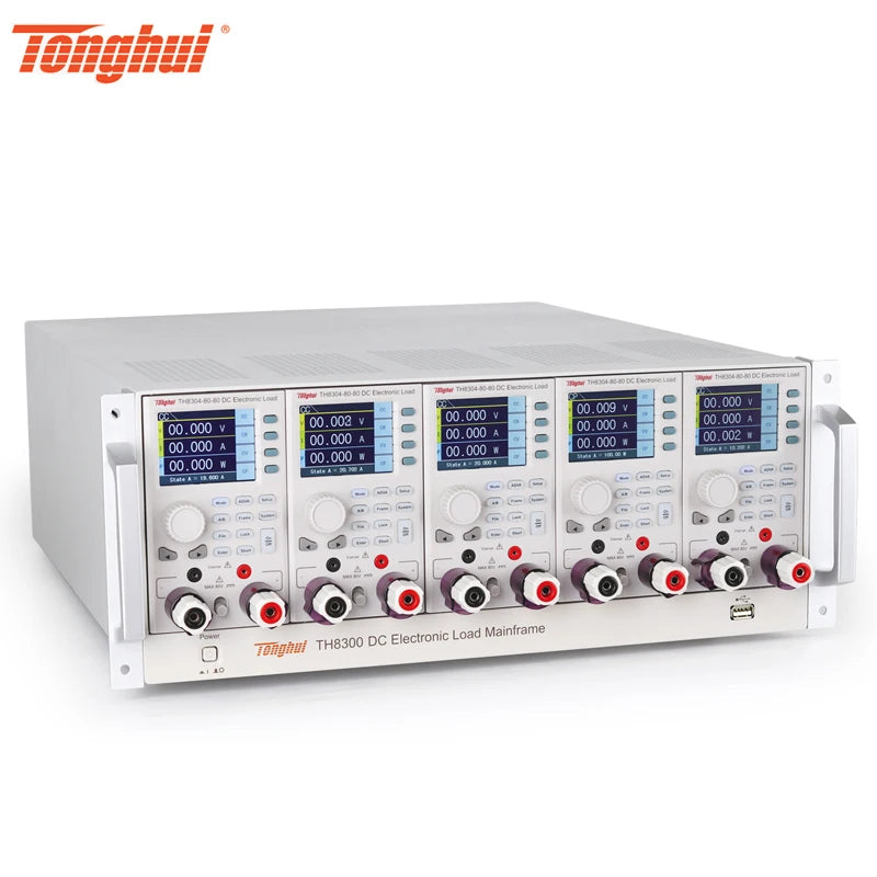 Tonghui TH8300/8301-80-20/TH8302-80-40/ TH8303-80-60/TH8304-80-80/rack-mounted Programmable Dc Electronic Load Instrument