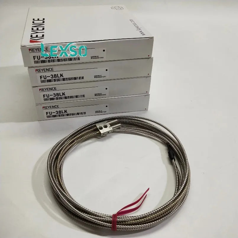 1PC New in Box FU Series KEYENCE FU-38LK Reflective Fiber Unit Fiber Optic Sensor New lexso