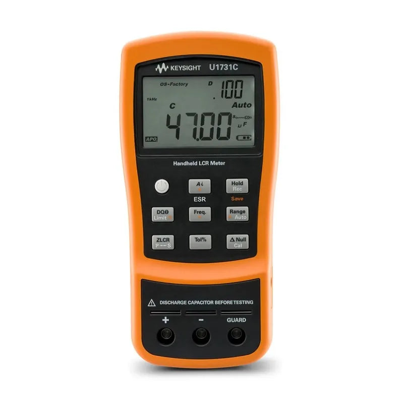 Keysight U1731C 100Hz/120Hz/1kHz Handheld LCR Meter lexso
