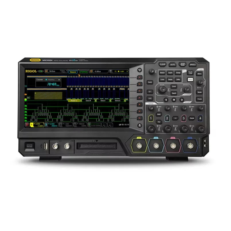 RIGOL MSO5074 Oscilloscope 4CH 70MHz Digital 8GSa/s with 16 DIGITAL CHANNELSlexso