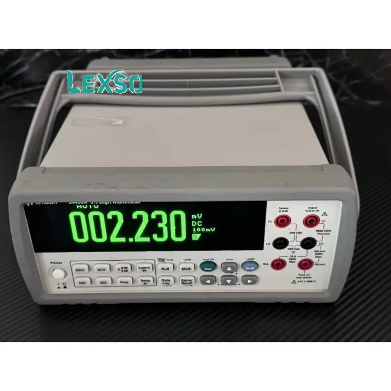 used KEYSIGHT 34450A 5 1/2 DIGITAL MULTIMETER   lexso