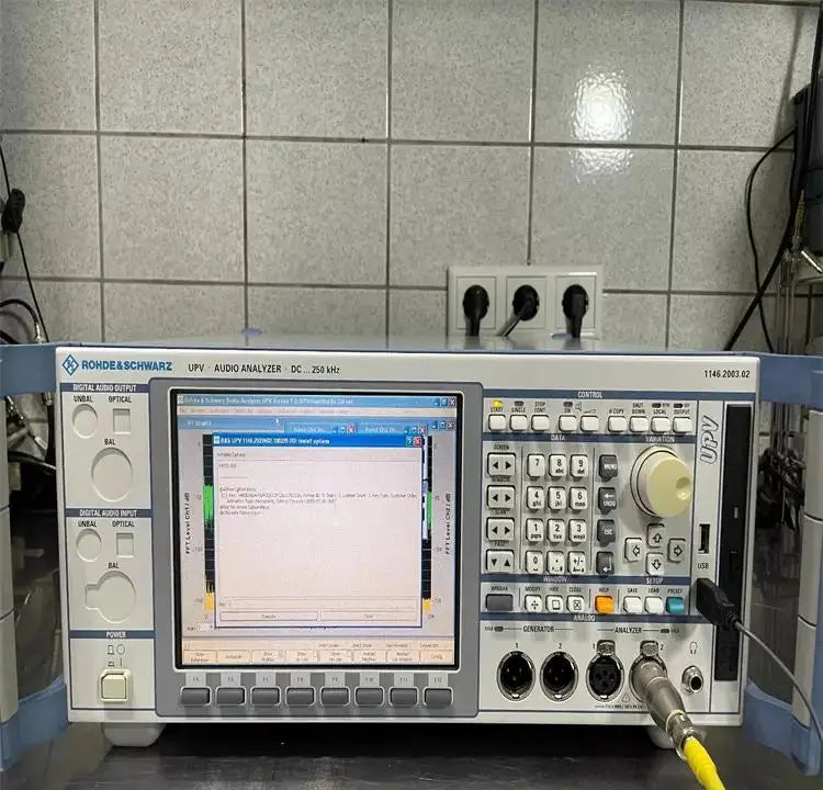 Used Rohde & Schwarz UPV audio analyzer