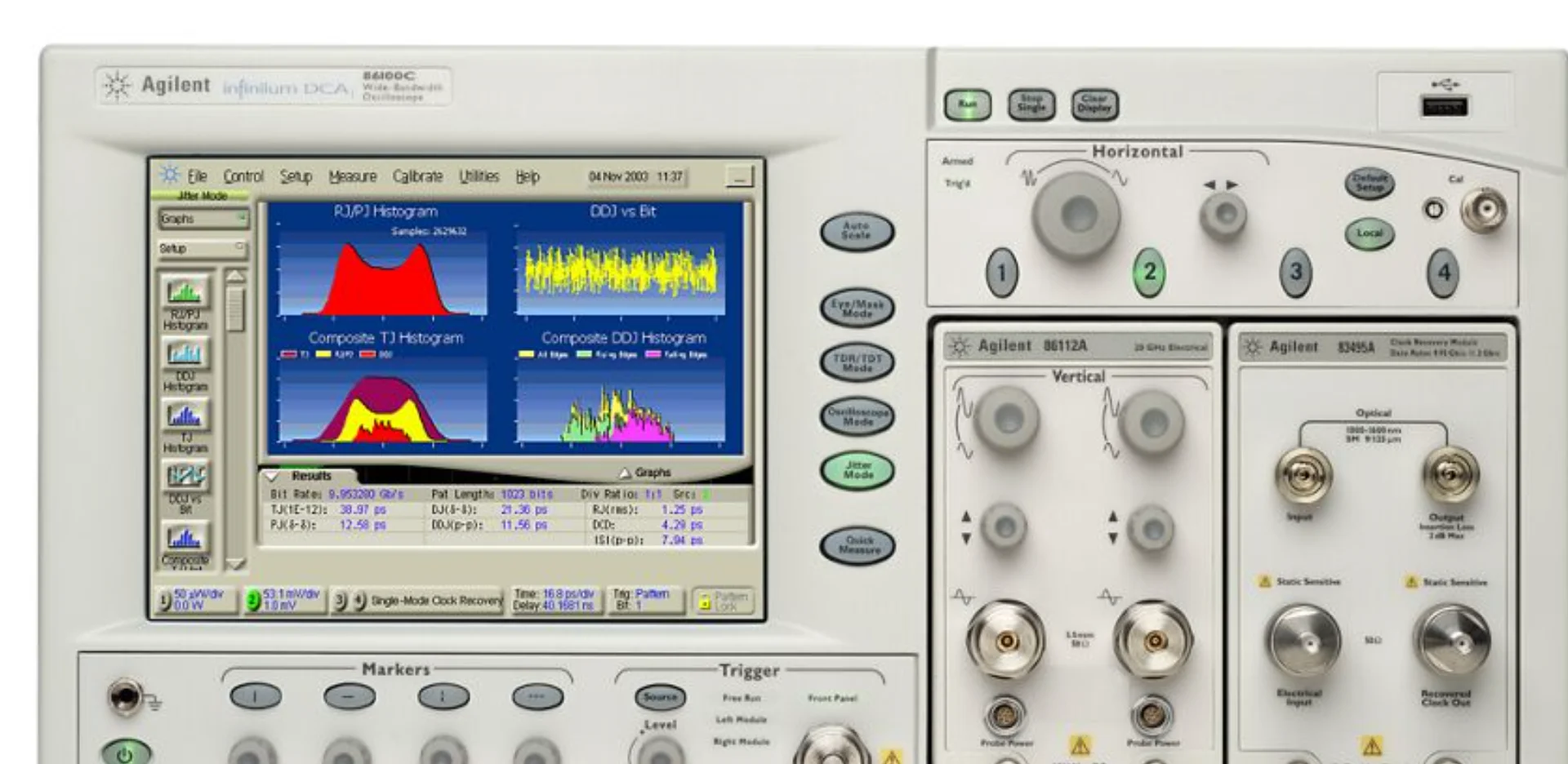 Keysight Used 86100C Infiniium DCA-J Oscilloscope Mainframe (Agilent 86100C)