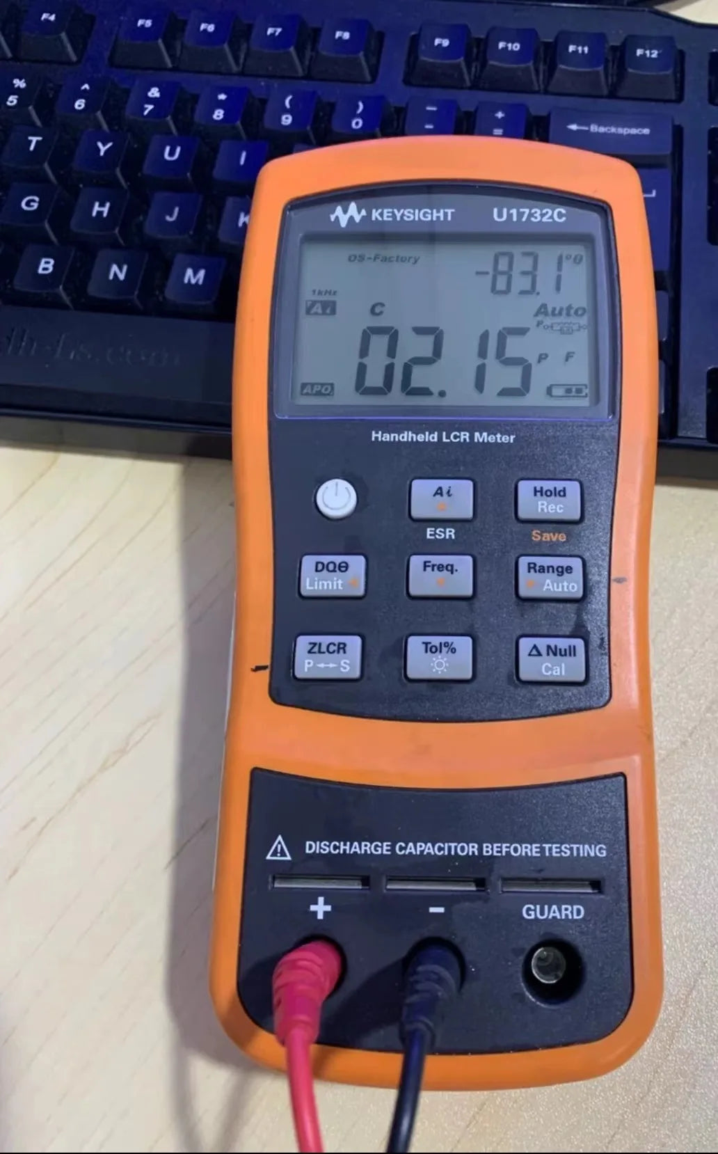 Agilent U1731B Handheld LCR Meters Perform Quick, Basic LCR Measurements