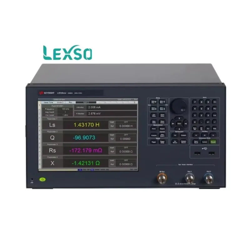 Keysight E4982A LCR Meter, 1 MHz to 300 MHz , 500 MHz ,1 GHz, 3 GHz Wide Impedance Measurements Range    lexso