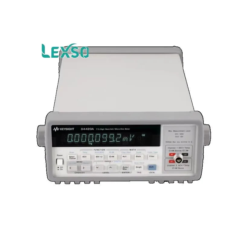 Agilent Keysight 34420A 7 1/2 Digit Benchtop Multimeter Microohmmeter & Nano Volt Meter Electronic Measuring Instrument   ytdi