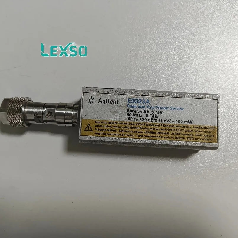 Keysight E9323A Peak and Average Power Sensor, 50 MHz - 6 GHz, 5MHz Bandwidth   lexso