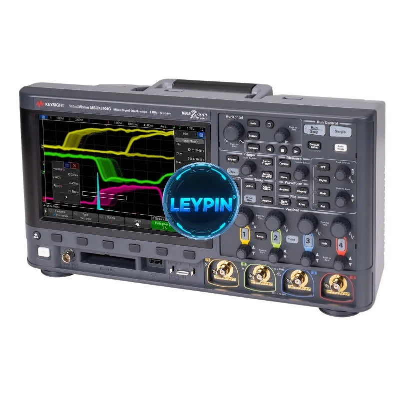 Keysight MSOX3022G Mixed Signal Oscilloscope: 200 MHz, 2 Analog and 16 Digital Channels    lexso