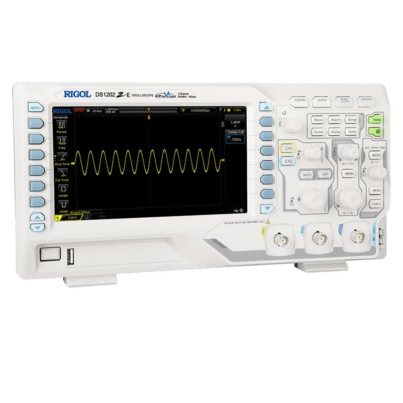 RIGOL DS1202Z-E Digital Oscilloscope 2CH 200MHz Dual Channel Mixed Signal Oscilloscopeslexso