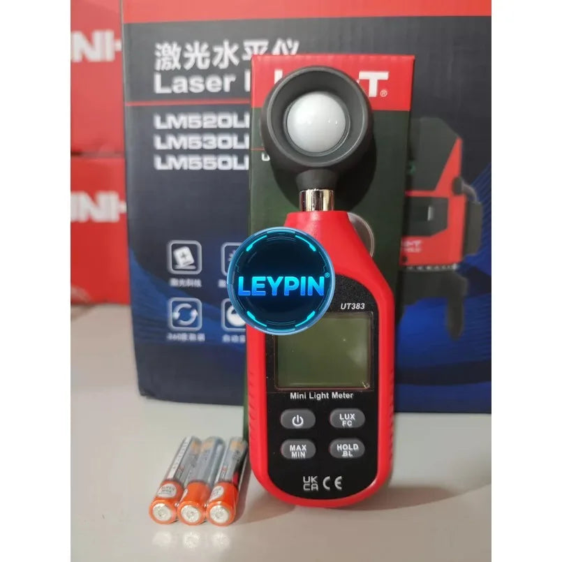 UNI-T UT383BT Digital Illuminance Meter Light Meter for Film Photography Plants Photometer Lighting Intensity Brightness   lexso