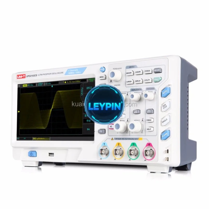 UNI-T UPO2102CS Ultra Phosphor Oscilloscopes 2CH 100MHZ Scope Meter     lexso