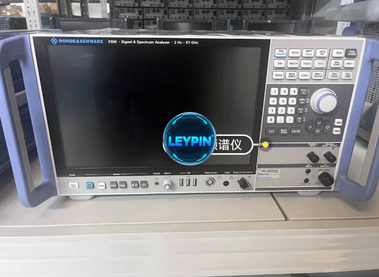 Rod and Schwartz FSW67 Signal Spectrum Analyzer, Frequency Range: 2 Hz to 67 GHz (1 MHz Bandwidth).