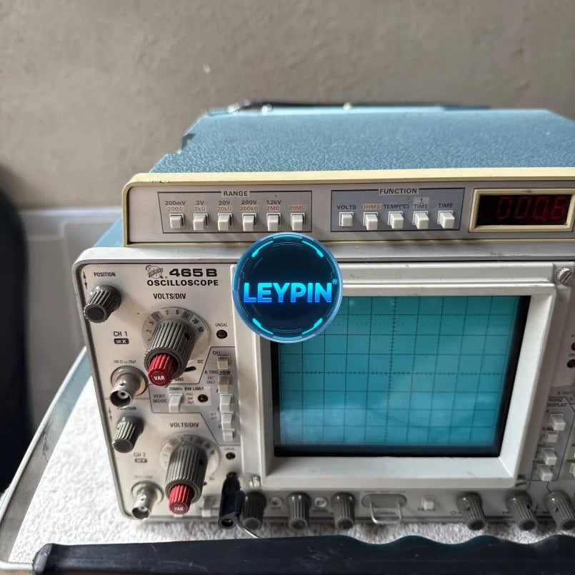 Tektronix 465B + DM44 Oscilloscope Cords    ytdi