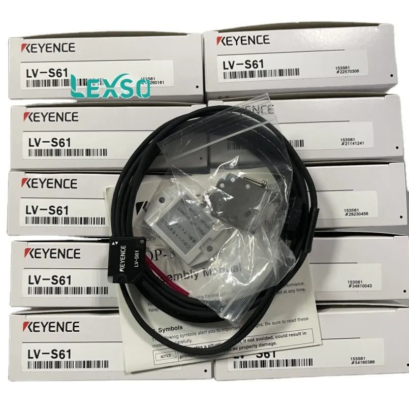 KEYENCE LV-S61 Compact Class 1 miniature laser distance sensor lexso
