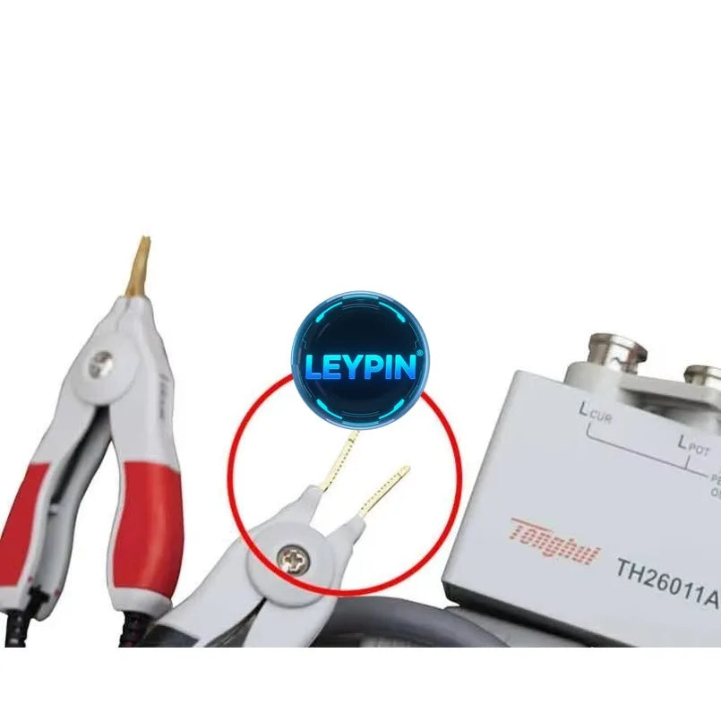 Tonghui TH26011AS 4 Terminals Insulation With Lock Kelvin Test Line Fits for Capacitance Meter  Inductance Meter Digital ytdi