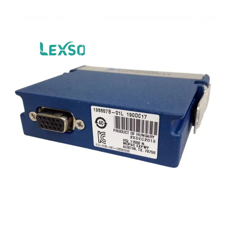 NI-9230 NI-9232 C-Series Sound and Vibration Input Module 3 Channels lexso