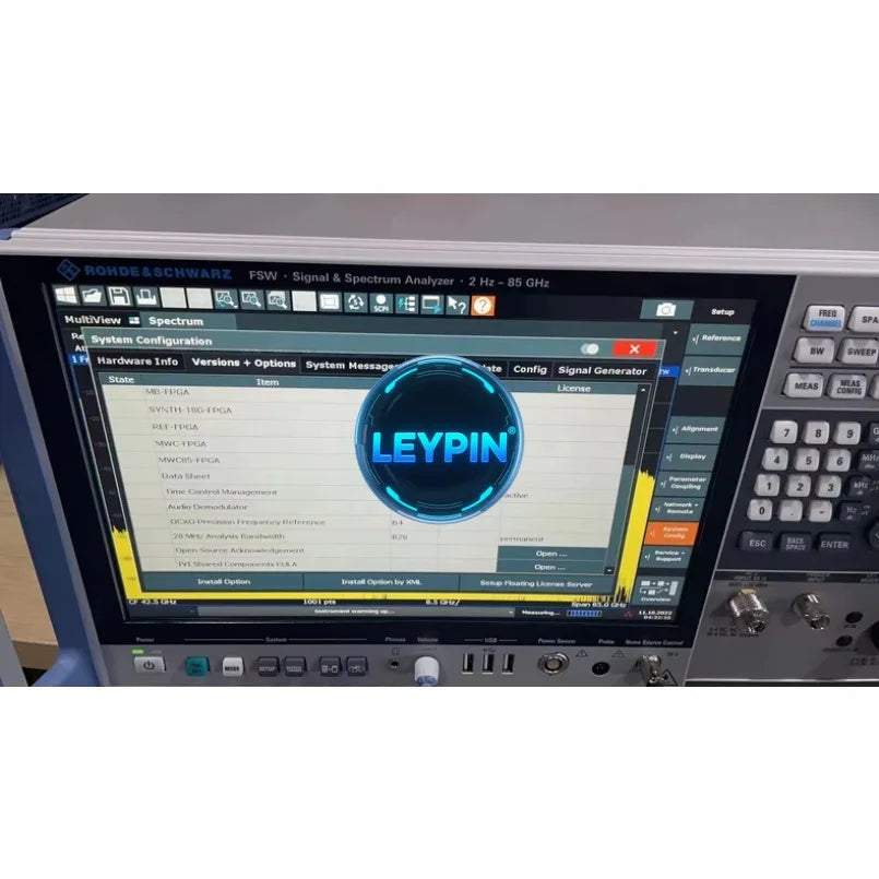 85 GHz Ultra Wideband Signal Spectrum Analyzer Rohde & Schwarz  R&S FSW85    lexso