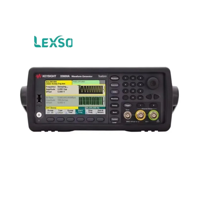 Keysight 33621A Waveform Generator, 120 MHz, 1 Channel, 4 MSa/channel Standard Waveform Memory lexso