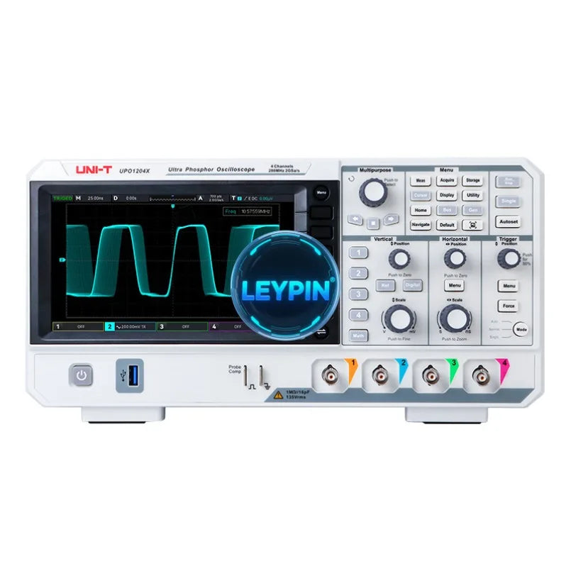 UNI-T UPO1204X - 200MHz 4Ch Digital Phosphor Oscilloscope     lexso