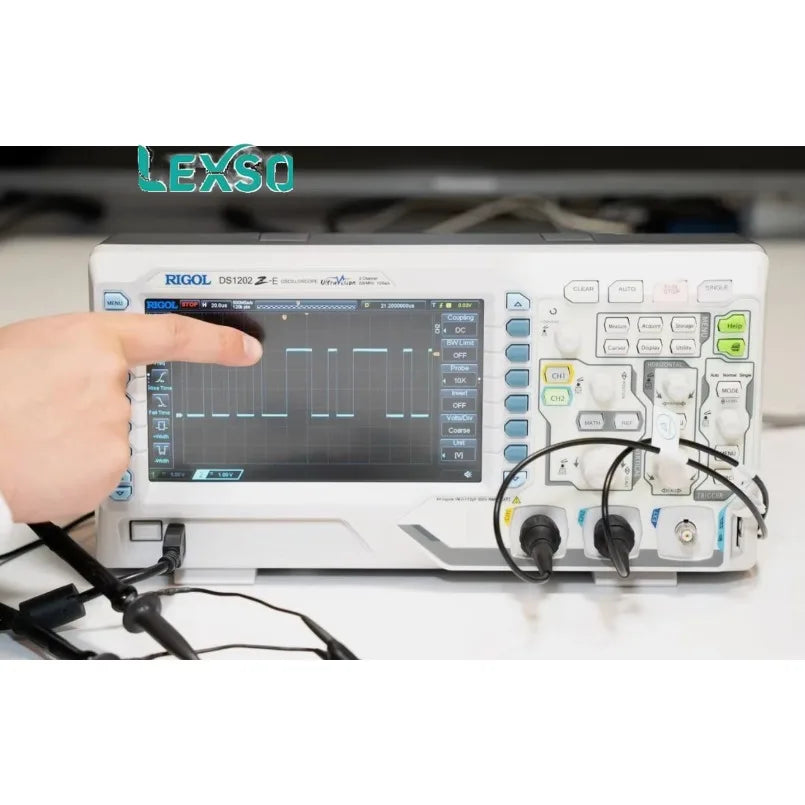Rigol DS1102Z-E Digital Oscilloscope 2 Channels 1GSa/s Sampling Rate 24M Storage lexso