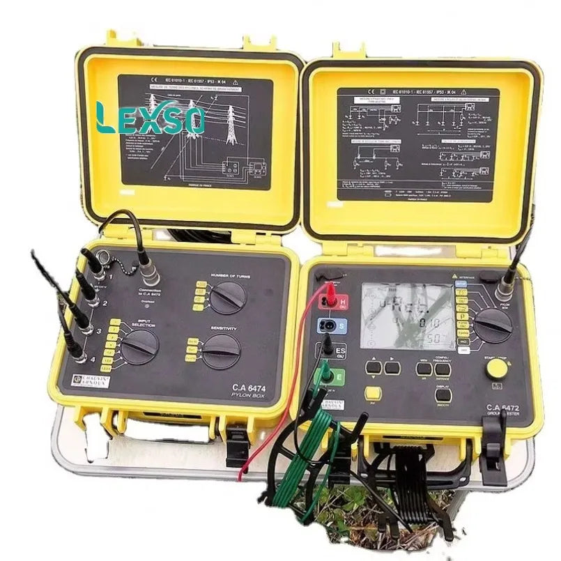 Chauvin Arnoux Ca6474 Digital Multifunctional Earth Resistance Tester   lexso
