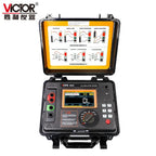 VICTOR 9620 RESISTANCE TESTER Adopts a Strong Double-shell Structure and Has a protection Rating of IP65 LS   ytdi