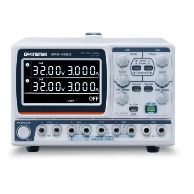 GW Instek GPE-4323 4-Channel Programmable Linear DC Power Supply Remote Control, OVP/OCP/OTP Protection  lexso