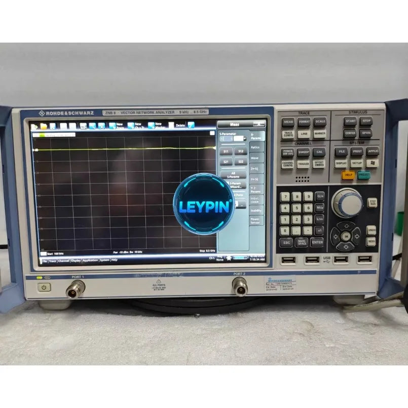 RS  ZNB8 8.5GHZ Network Analyzer Communication Equipment      lexso