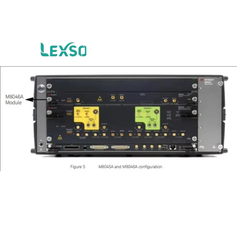 Keysight  M8008A Clock Generator Module, 32 - 64 GHz Continuous Frequency Range, Output Amplitude up to +10 DBm    lexso