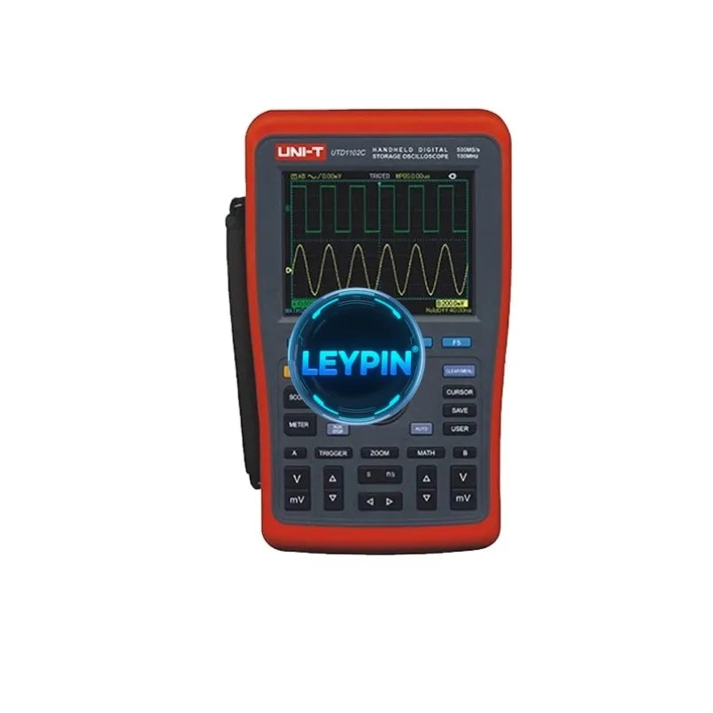 UNI-T UTD1102C 100MHz Dual Channel Handheld Digital Storage Oscilloscope     lexso