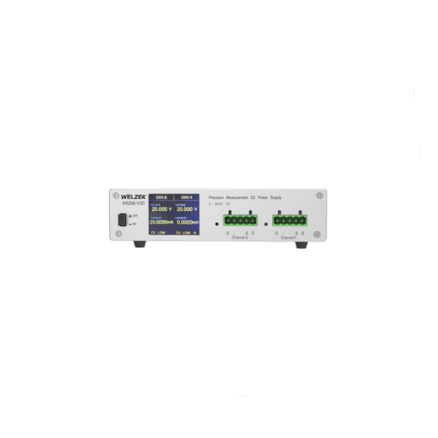 Welzek K6206 DC Program-Controlled Power Supply for Test Instruments 20V/5A Maximum Output
