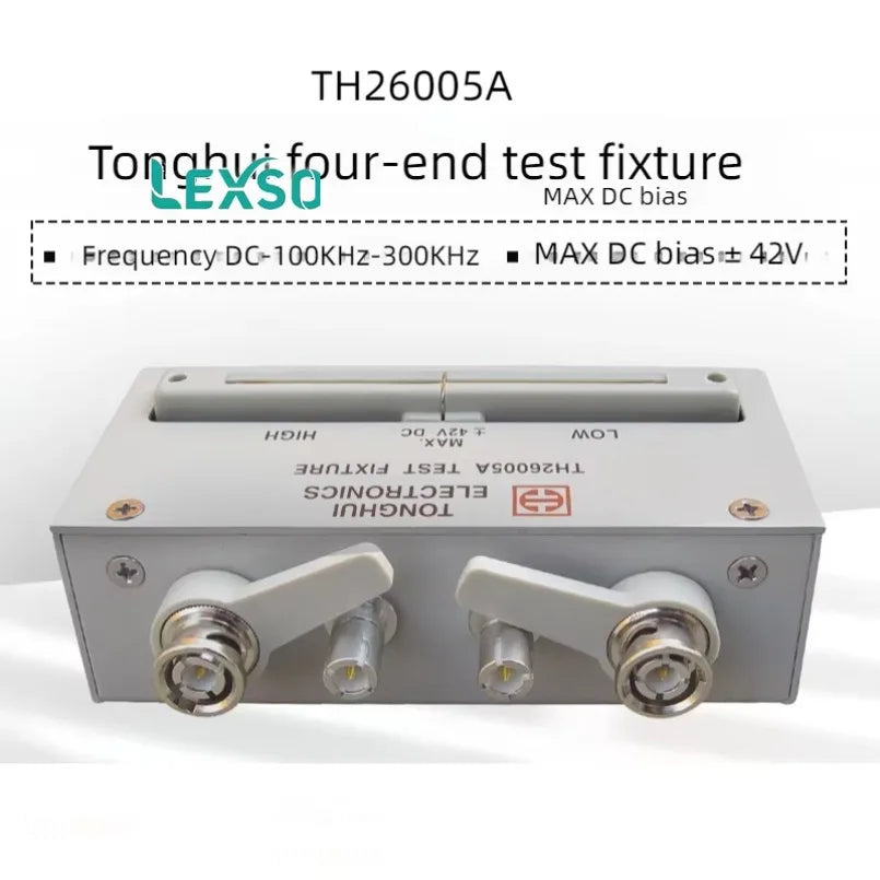 Tonghui TH26005B/C Four End Test Fixture Ideal For Small Pitch Inductance Capacitance Resistance Measurement  lexso