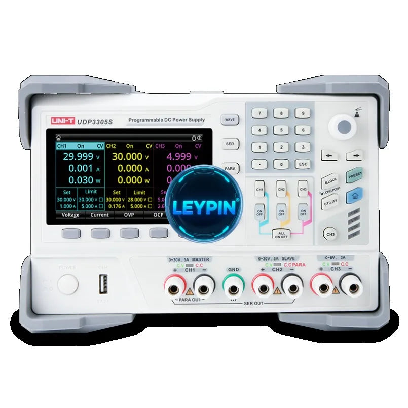 UNI-T UDP3305S-E 0~30V Programmable DC Power Supply Four Channel for Test Instrument with 0~5A OUTPUT CURRENT     lexso