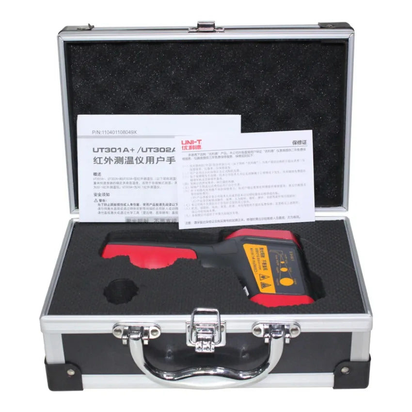 UNI-T Industrial Non Contact Infrared Laser Thermometer HD Color Screen Temperature Measurement UT303A+ IR Gun LS    ytdi