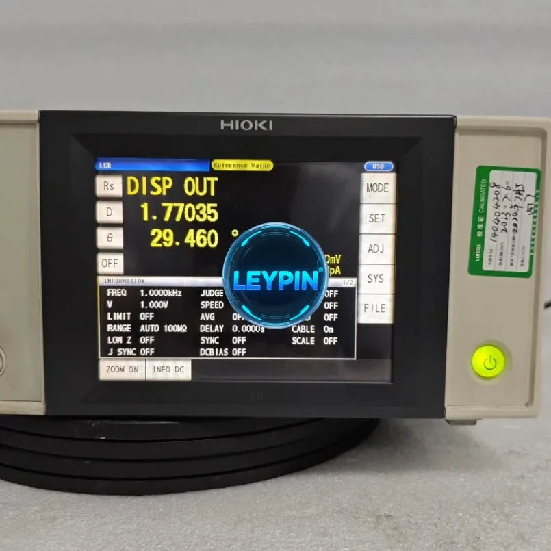 Hioki IM3533 LCR Meter, 1mHz to 200 kHz      lexso