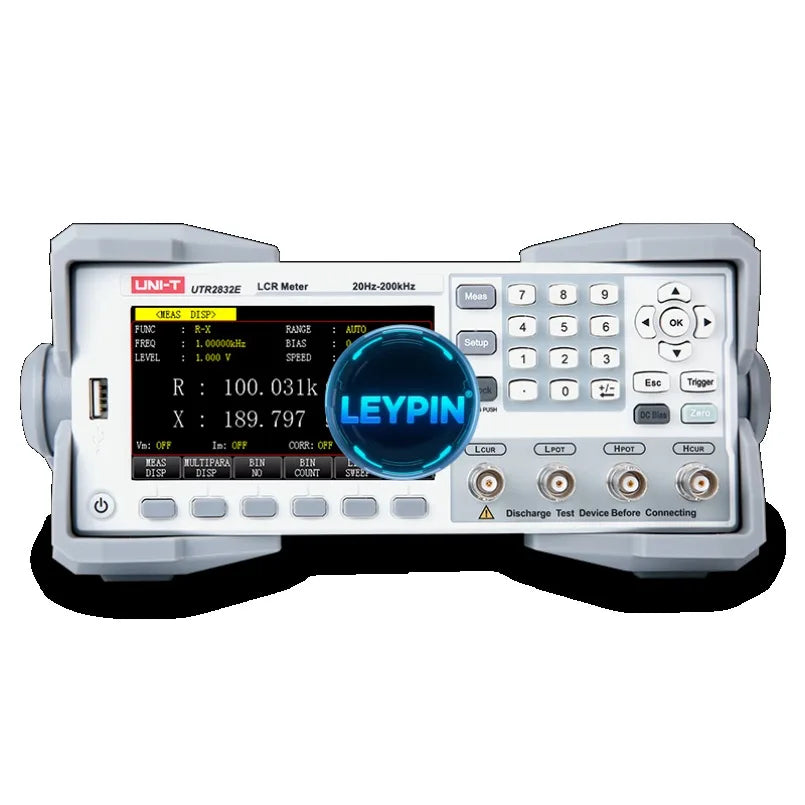 UNI-T Inductance Resistance and Capacitance LCR Tester UTR2830E 100KHz UTR2832E 200KHz UTR2833E 300KHz 0.05% ACCURACY     lexso
