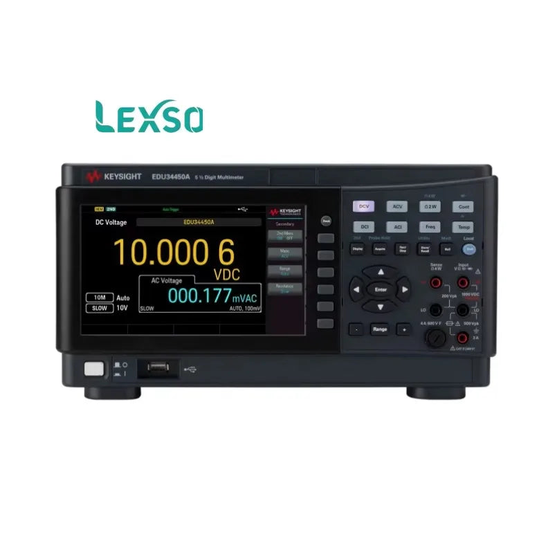 Keysight Digital Multimeter EDU34450A 5.5-Digit DMM:High-Accuracy Fast-Reading Multi-Function Measurement Solution  lexso